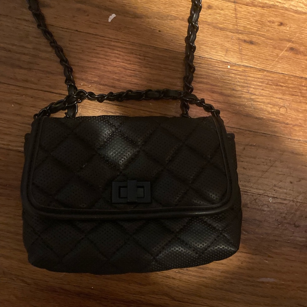 All Black Mini Crossbody